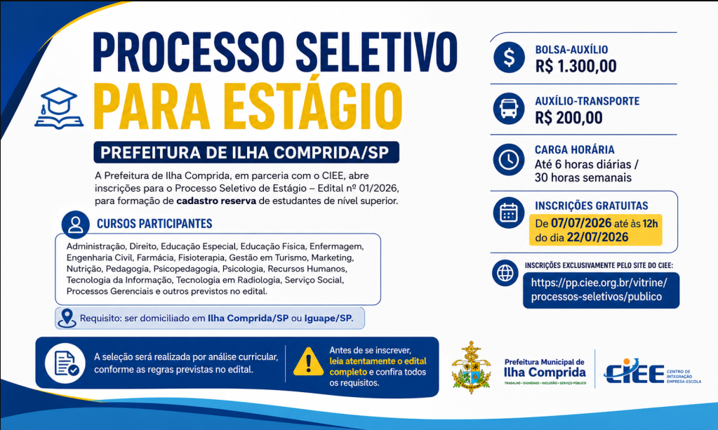 Processo Seletivo Estágio